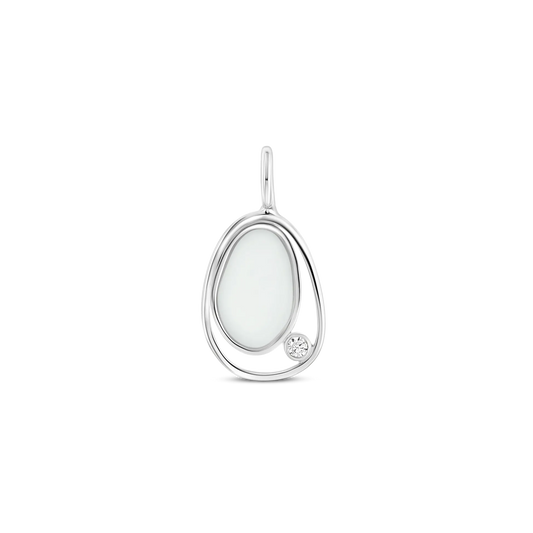 Danique | Silver Breast Milk Pendant