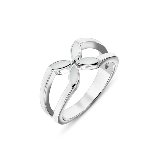 Fleur | Silver Breast Milk Ring