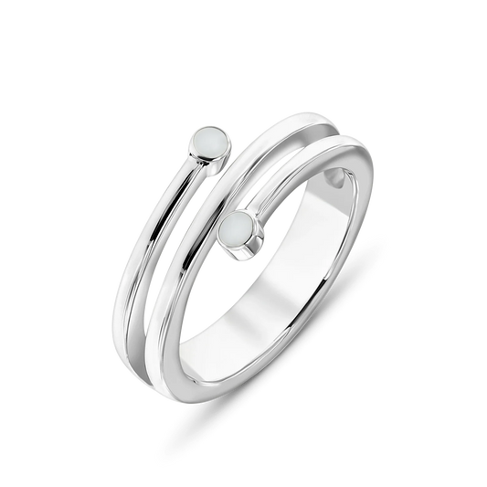 Aurore | Silver Breast Milk Ring