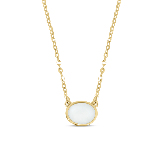 Juna | Solid Gold Breast Milk Necklace