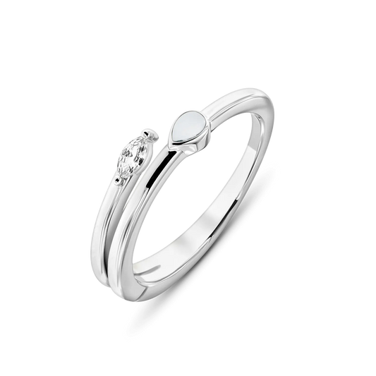 Naomi | Silver Breast Milk Ring