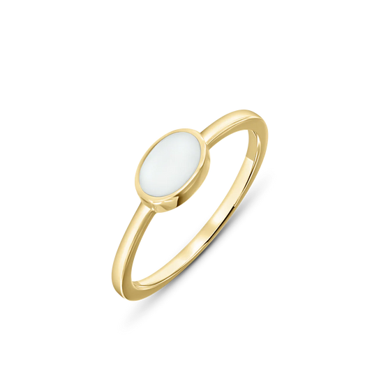 Juna | Solid Gold Breast Milk Ring