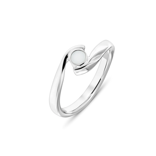 Olivia | Silver Breast Milk Ring