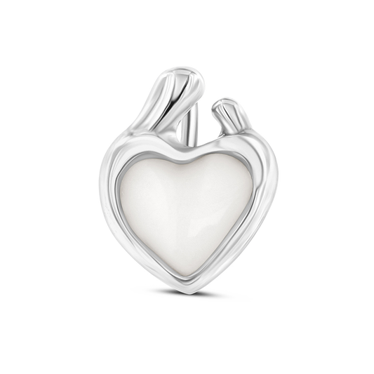 Amore | Silver Breast Milk Pendant