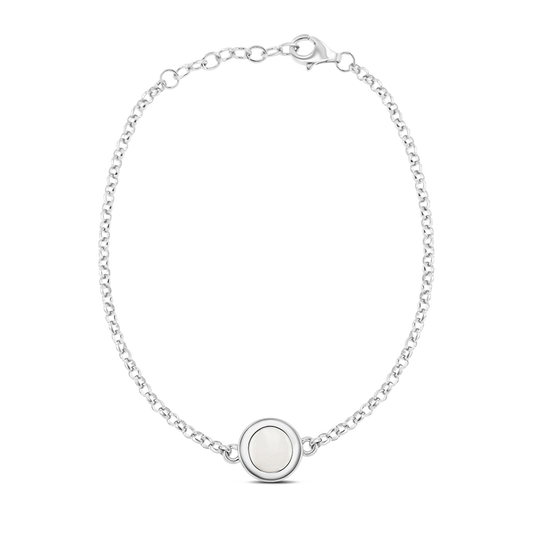 Circle of Life | Silver Breast Milk Bracelet