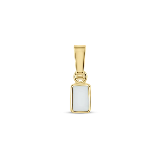 Britt | Solid Gold Breast Milk Pendant