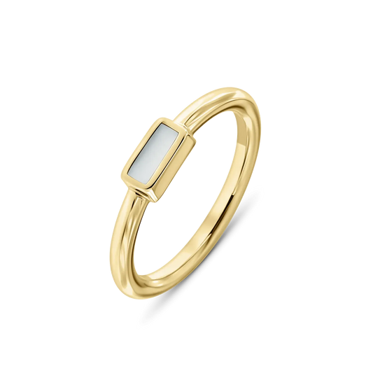 Britt | Solid Gold Breast Milk Ring
