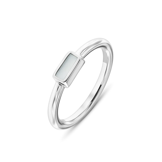 Britt | Silver Breast Milk Ring